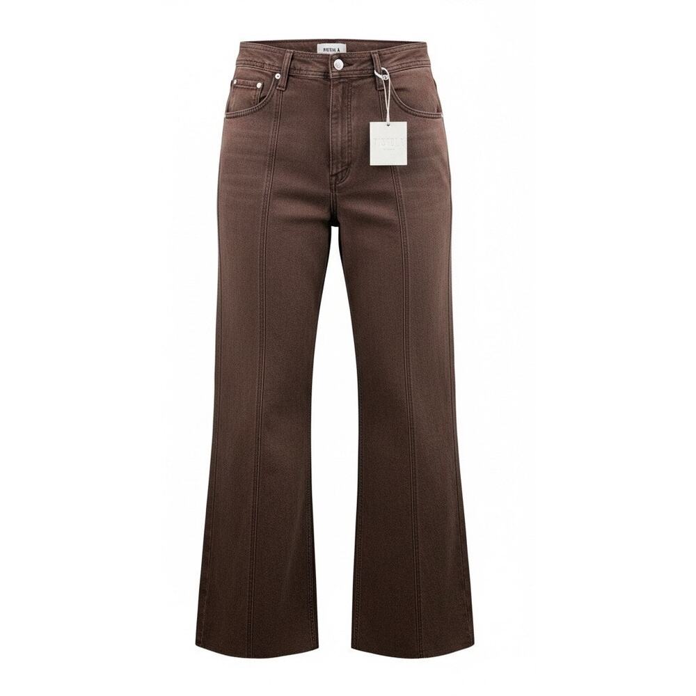 Pistola Women's Penny Wide Leg Jeans Dark Roast High Rise - Size 30 - NWT